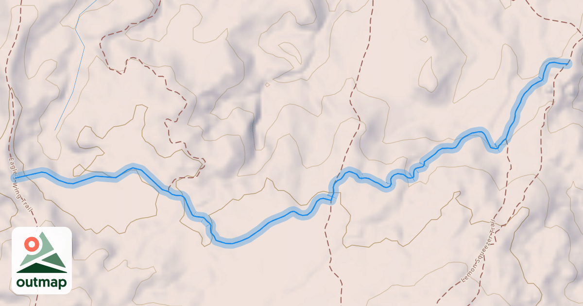 Map of High Noon Trail