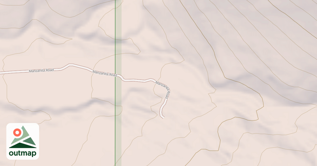 Map of MANZANITA