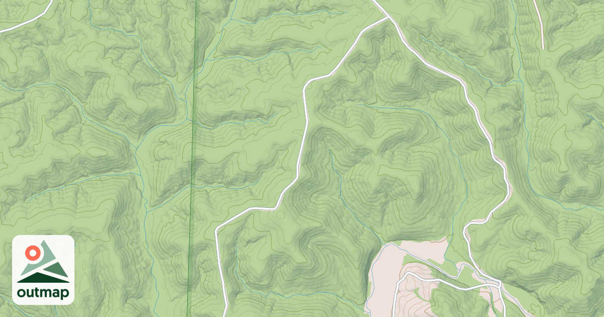 Map of MASH CREEK