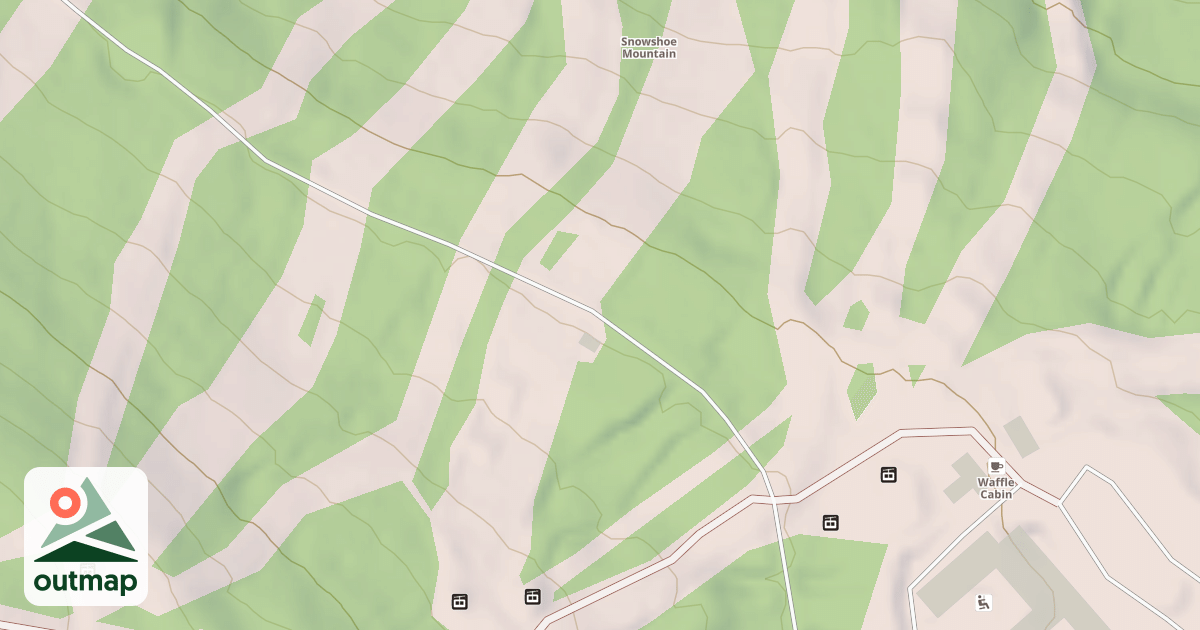Map of Mountaineer Terrain Park