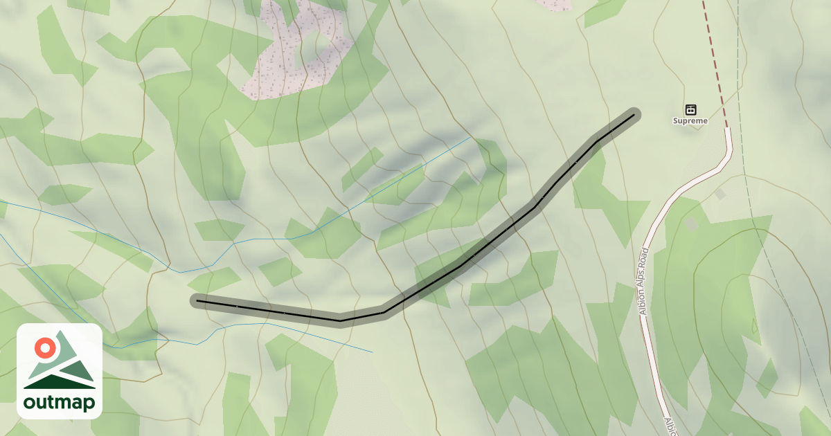 Map of Upper Sleepy Hollow