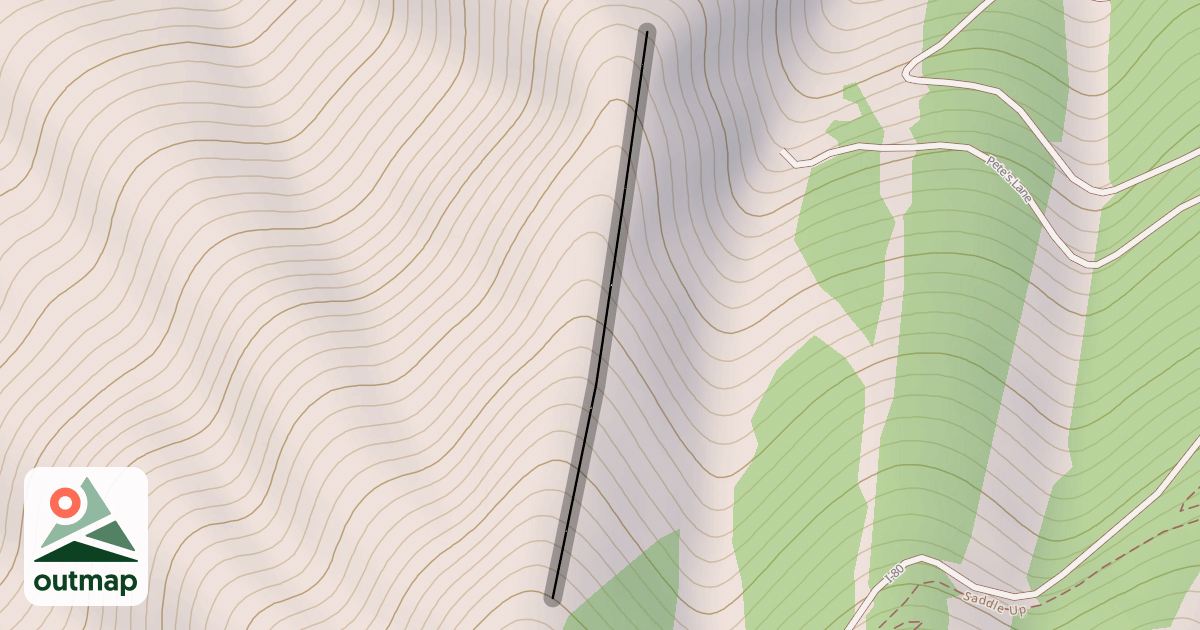 Map of International Ridge