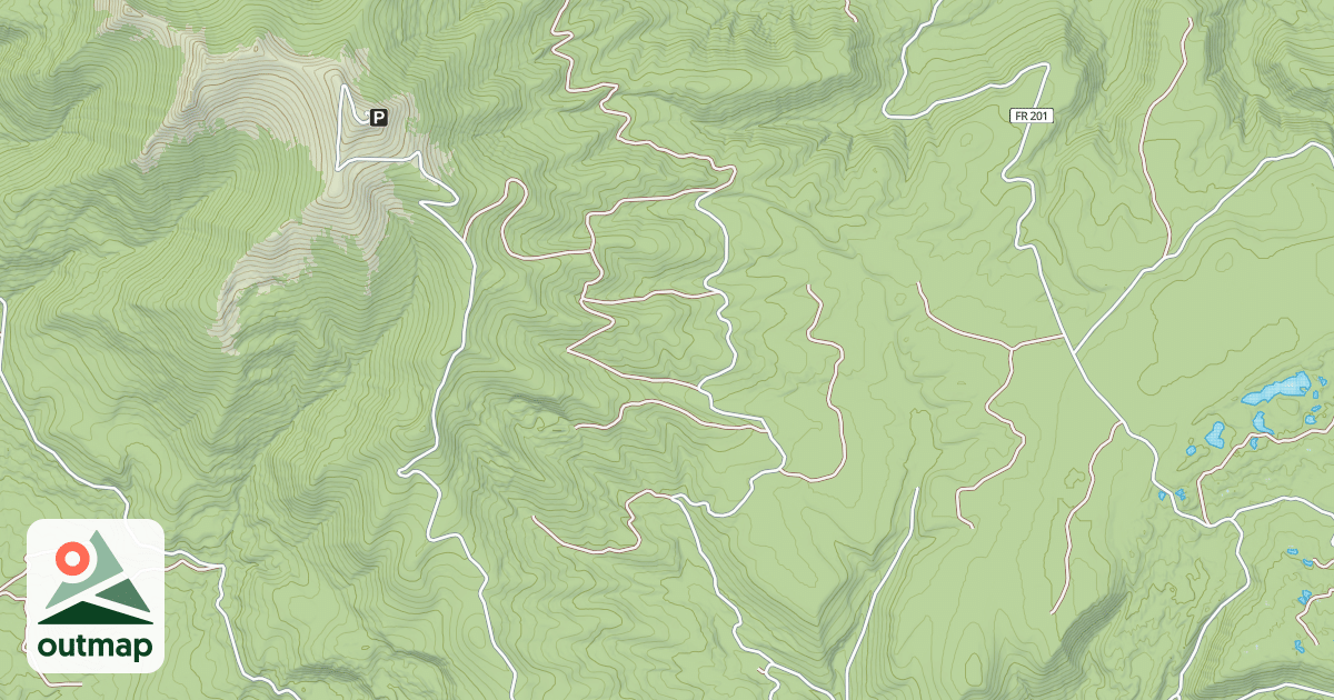 Map of FISH CREEK