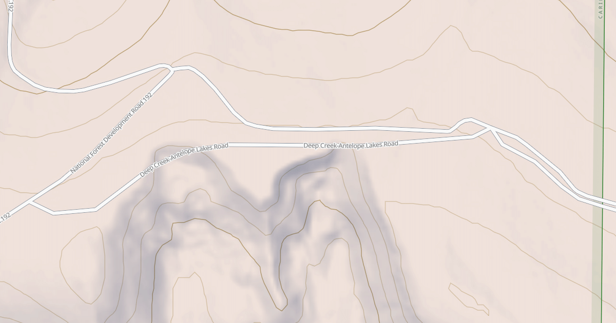 Map preview of UPPER ANTELOPE