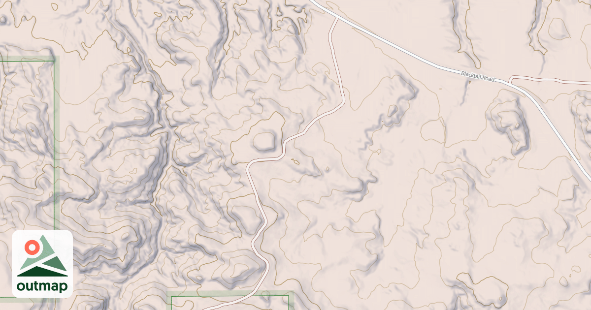 Map of (FDR) MIKES DIVIDE