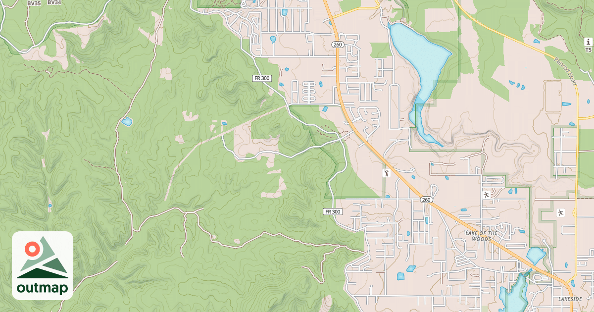 Map of RIM ROAD