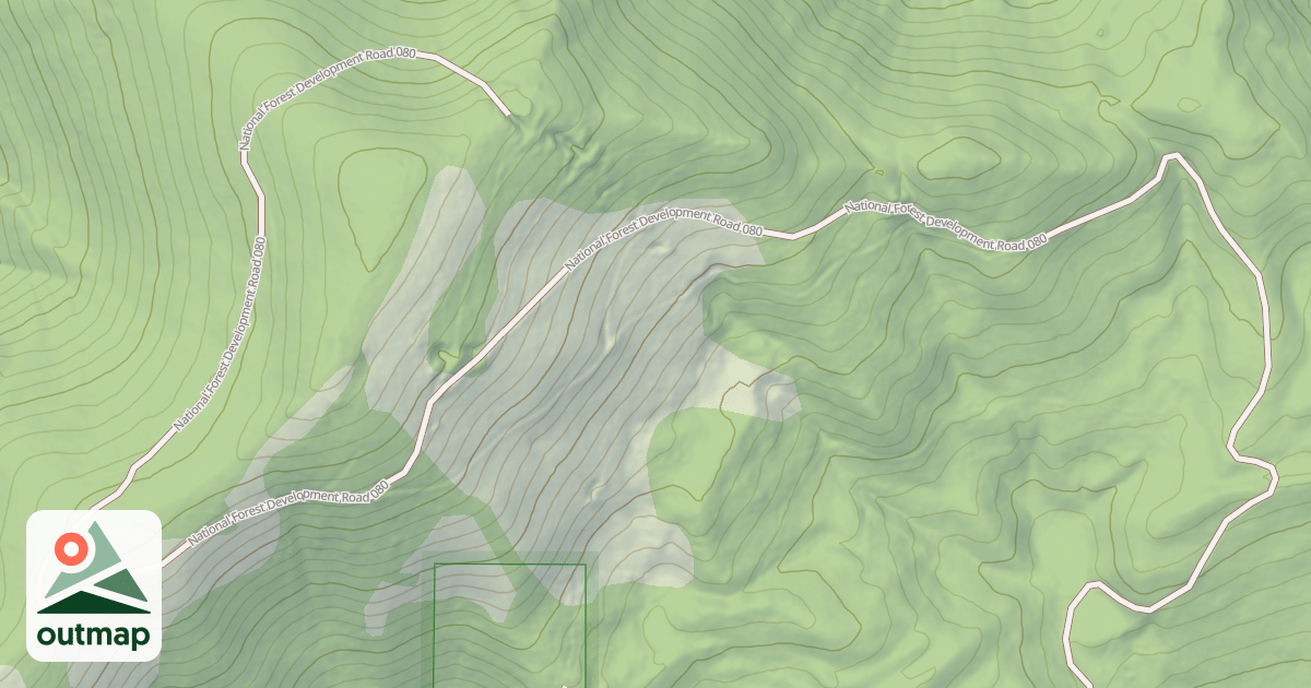 Map of EAGLE MTN