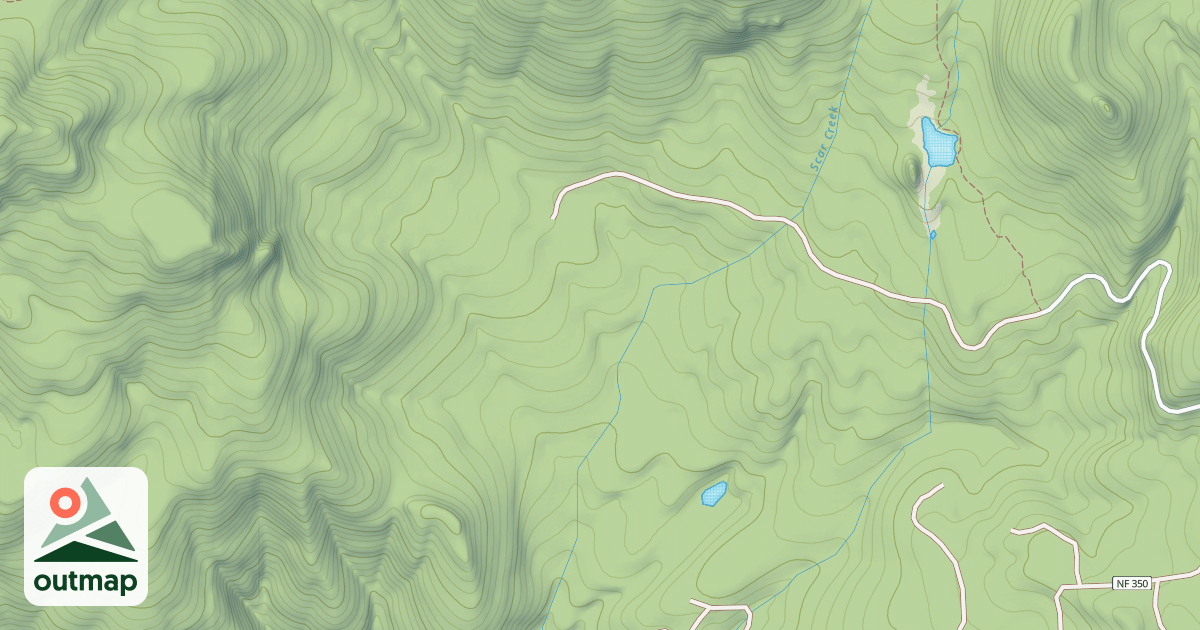 Map of PARRISH LAKE ROAD