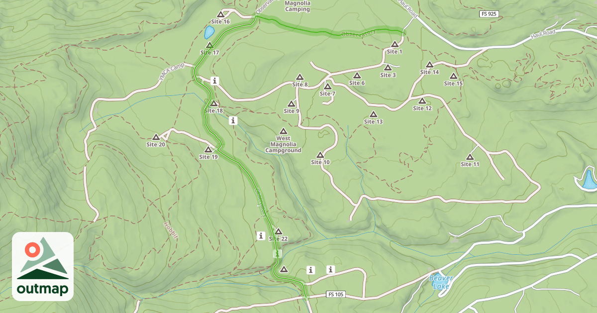 Map of Observatory