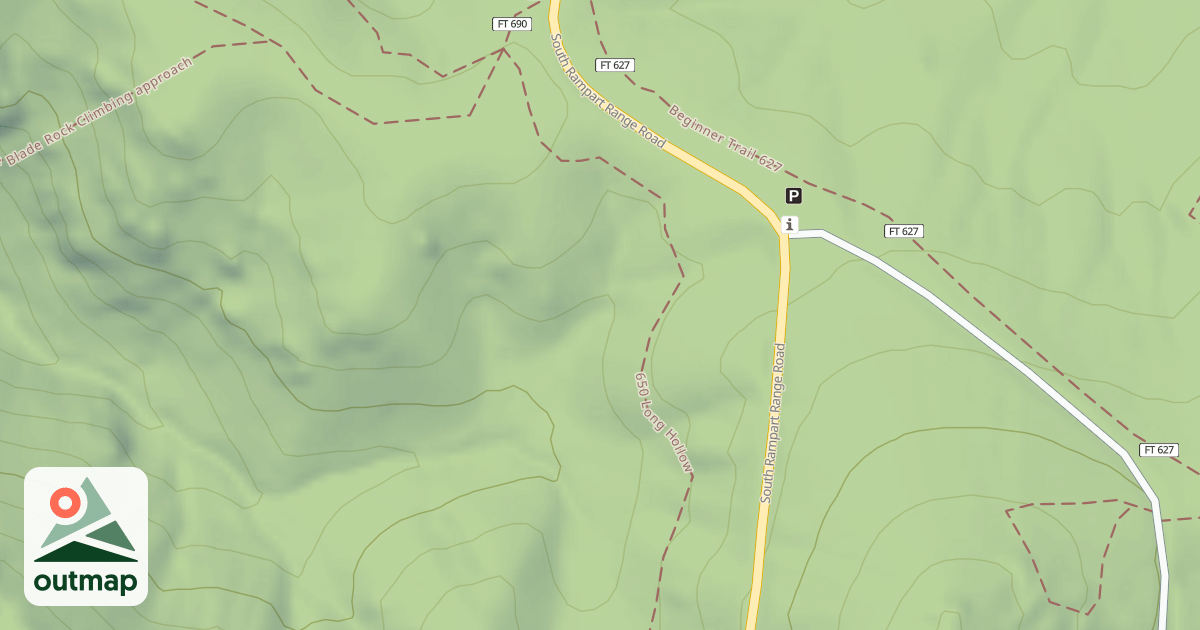 Map of Long Hollow
