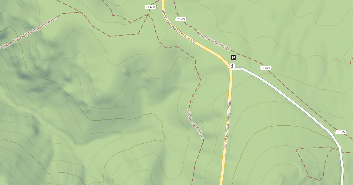 Map preview of Long Hollow