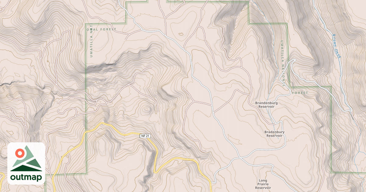 Map of USFS National Forest System Roads {5E20E759-7E8E-4BD6-897F-AC0040F7BD6E}