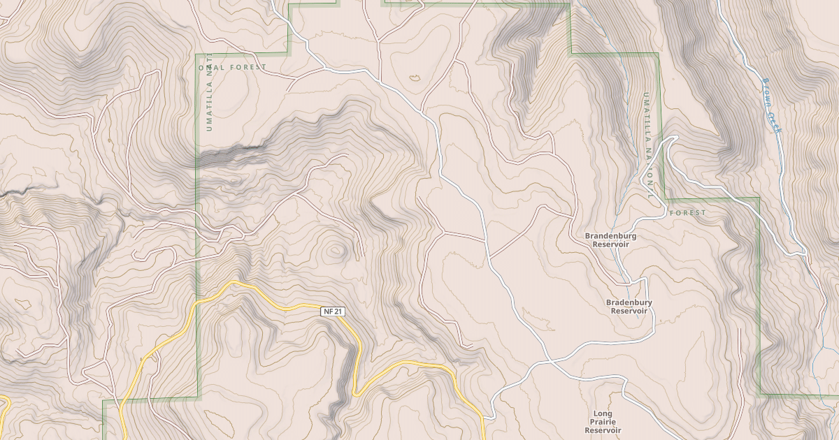 Map preview of USFS National Forest System Roads {5E20E759-7E8E-4BD6-897F-AC0040F7BD6E}