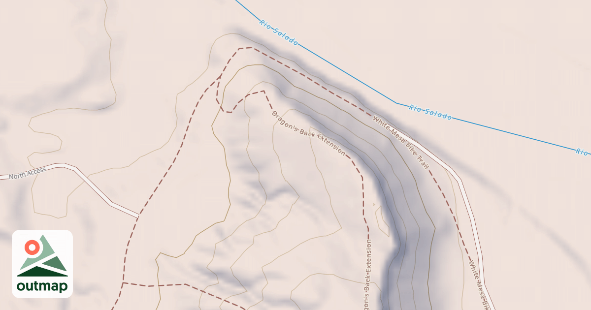 Map of Hike-A-Bike