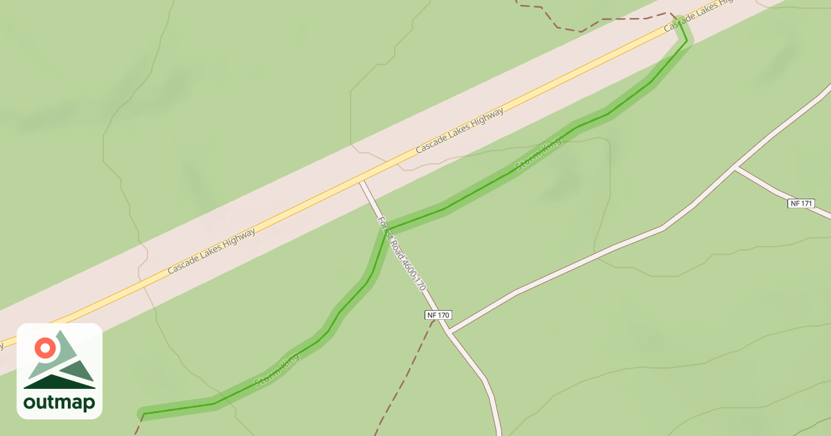 Map of Storm King