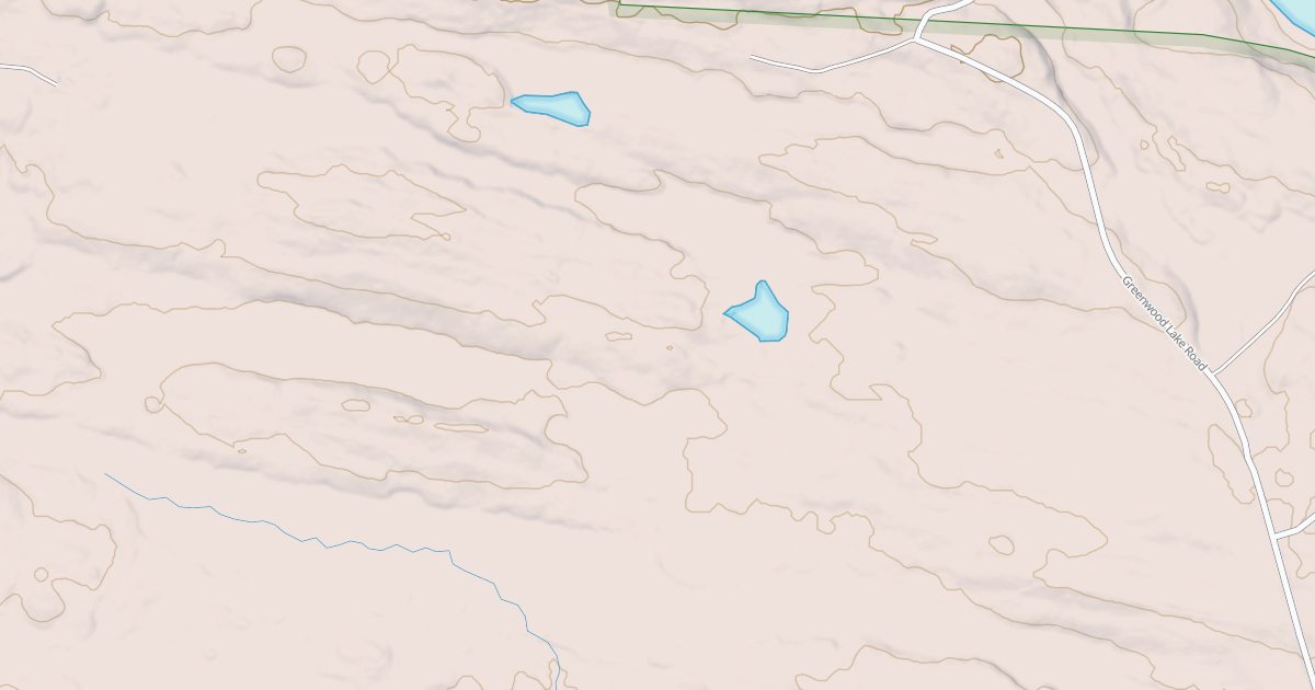 Map preview of GREENWOOD LAKE SPUR M