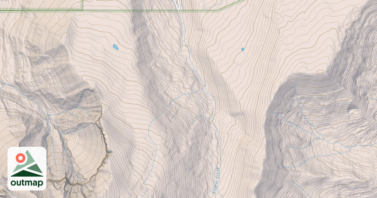 Map of BEAVER CREEK