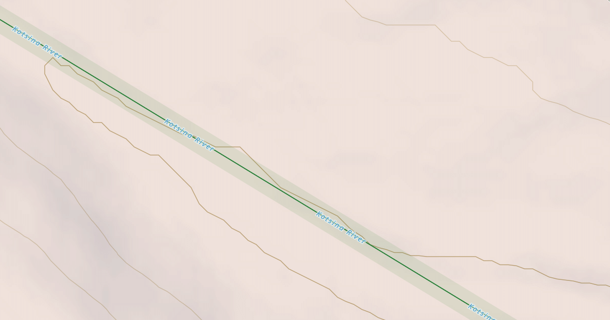 Map preview of Kotsina River Trail