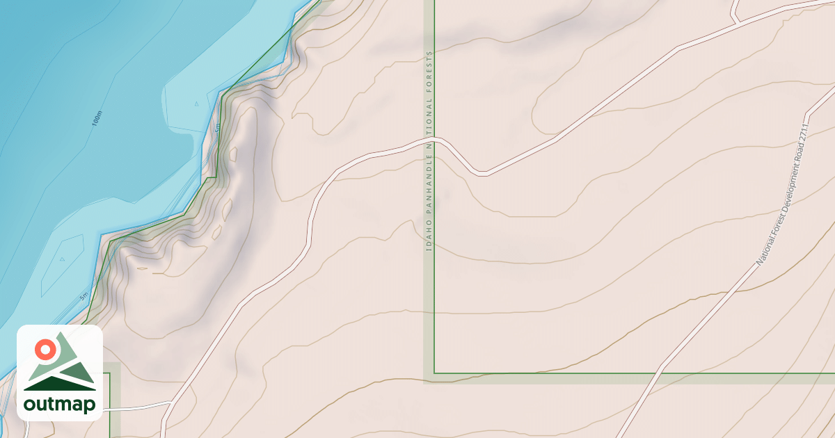 Map of 2711 A