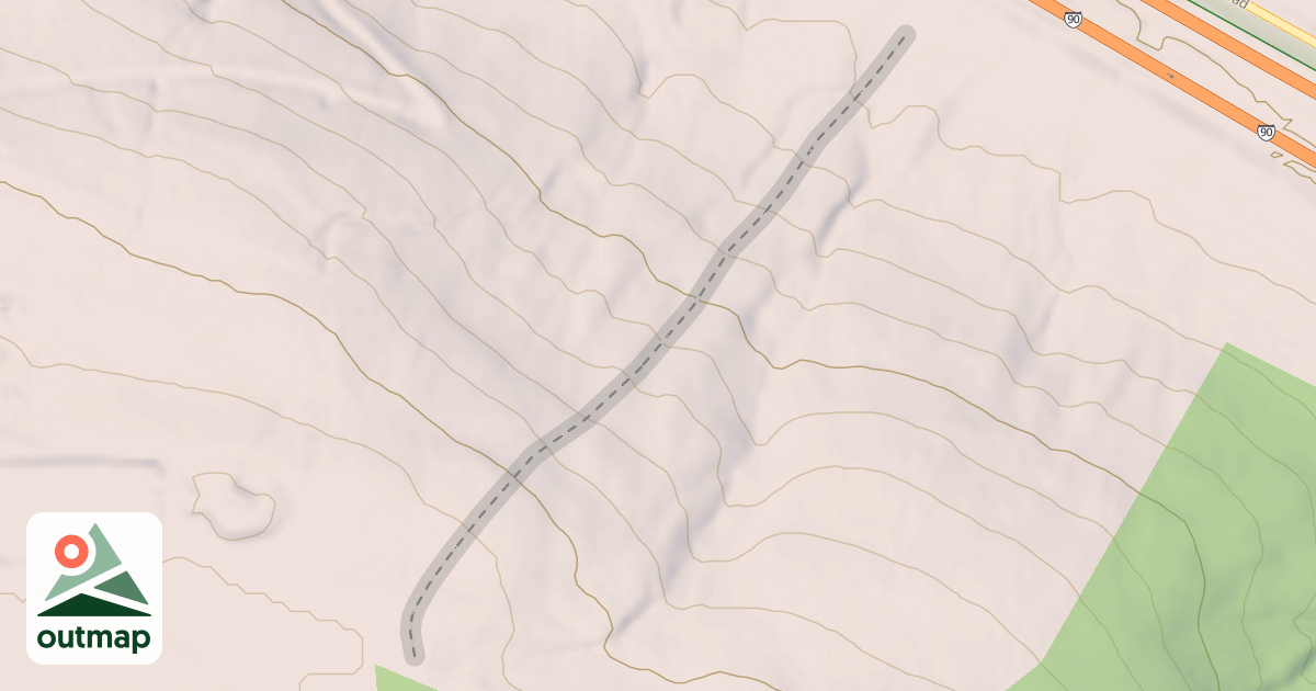 Map of Letty's Way