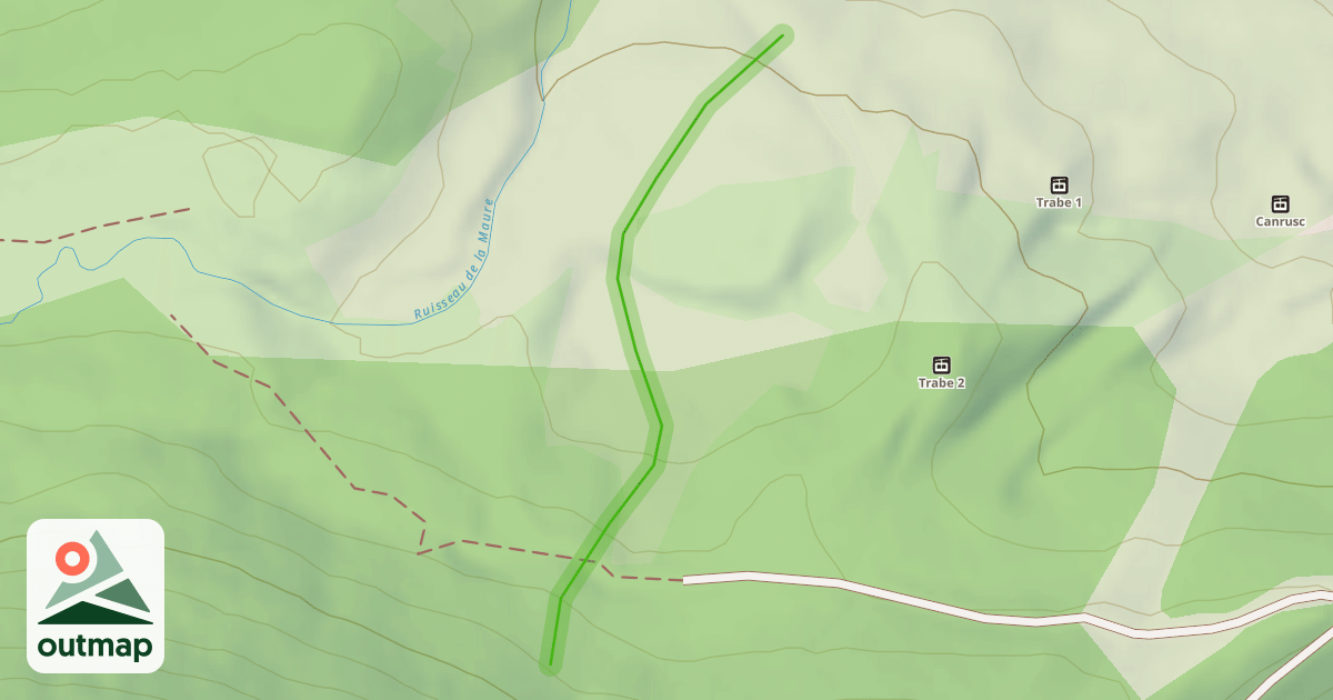 Map of Lagopède