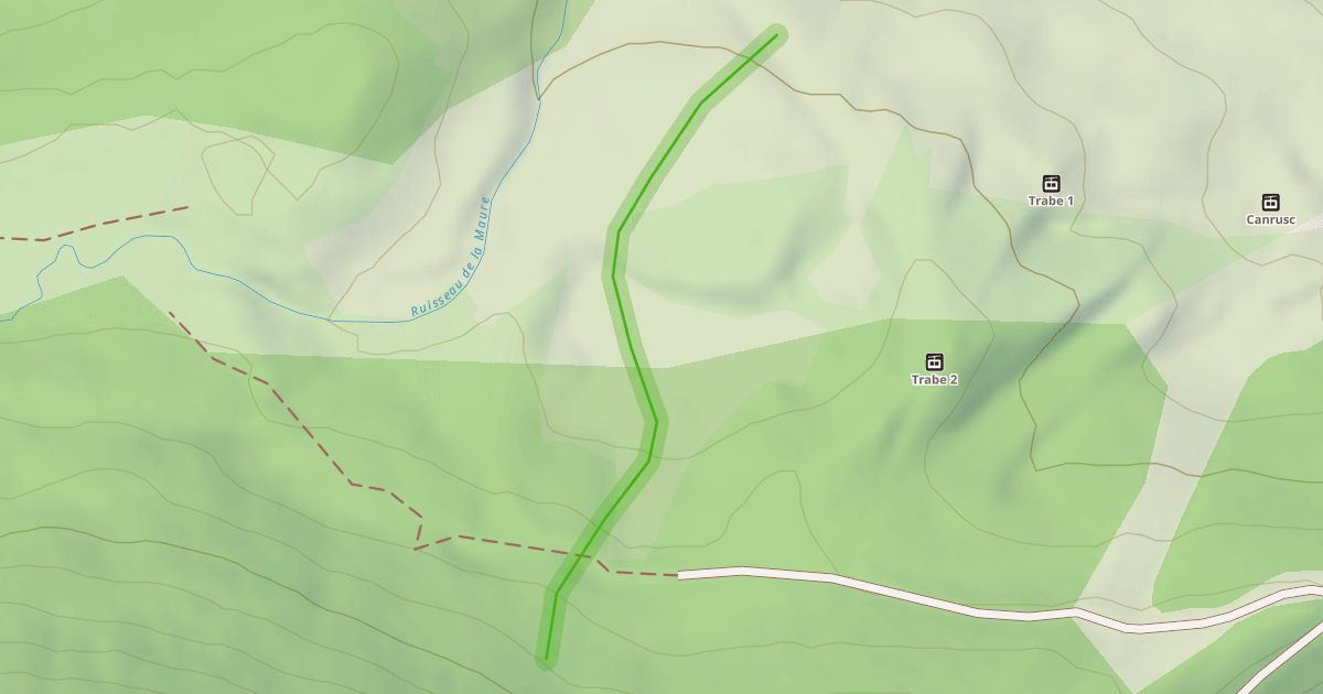 Map preview of Lagopède
