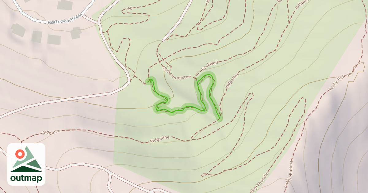 Map of Ridgeline Trail