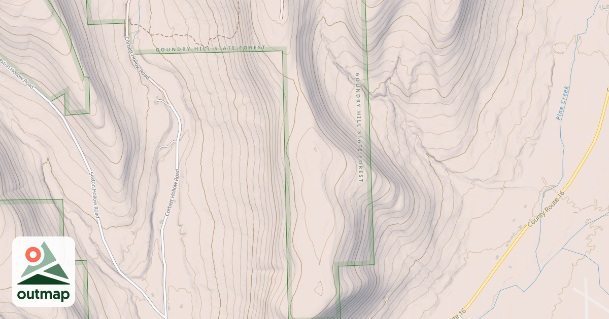 Map of Guiren Trail