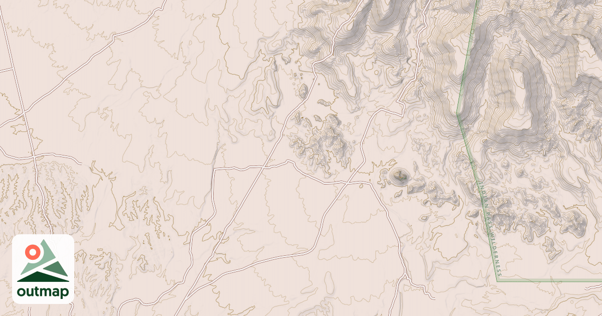 Map of BLM National GTLF Public Motorized Roads 4012079f-a104-4ab8-ad43-f7a7dee68462