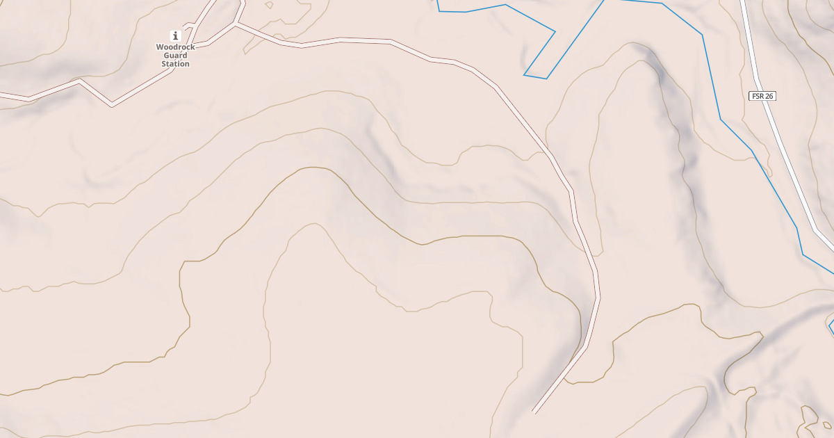 Map preview of WOODROCK PASSAGE