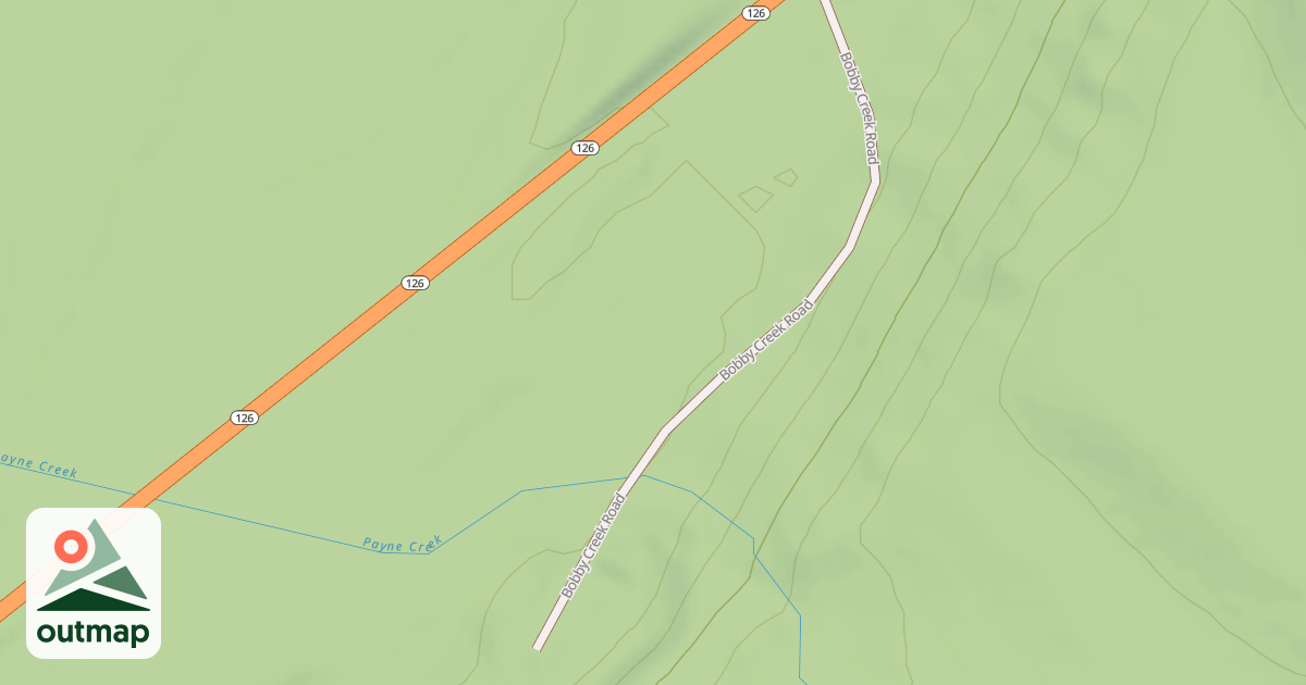 Map of BOBBY CREEK