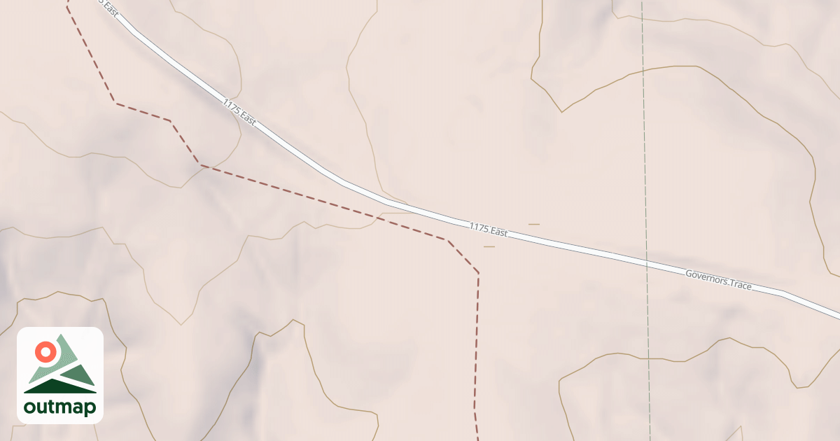 Map of BIRDSEYE TRAILHEAD NORTH in Dubois