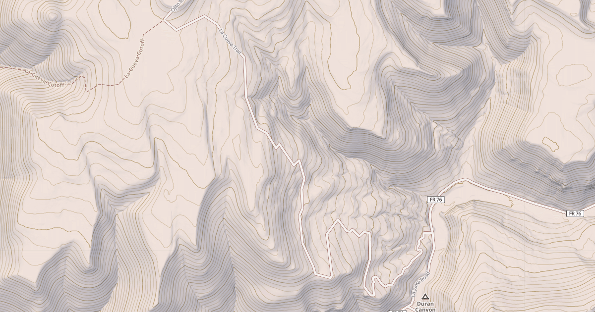Map preview of LA CUEVA