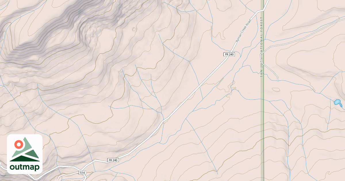 Map of RYMAN CRK