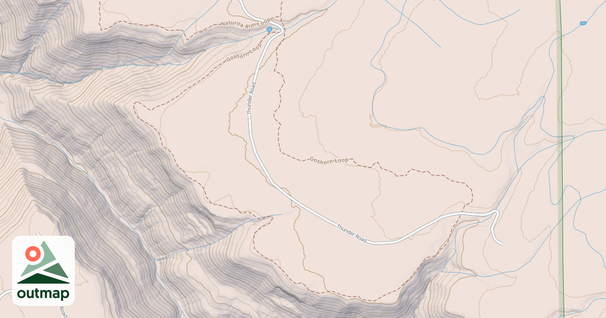 Map of Goshorn Loop