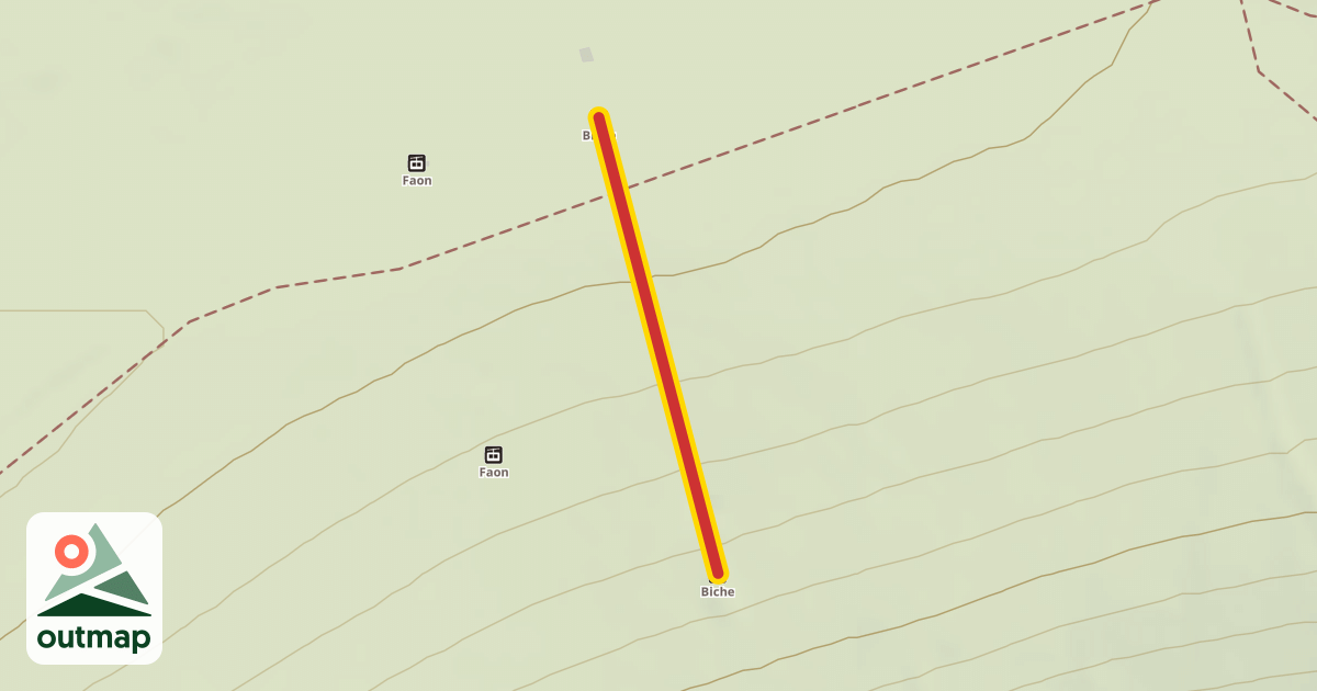 Map of Biche