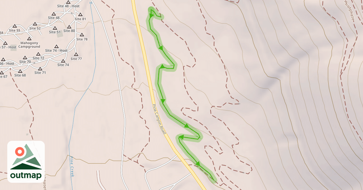 Map of S'More Trail