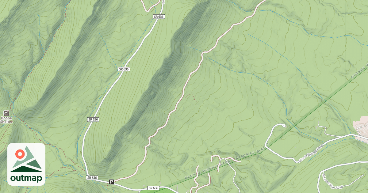 Map of PETERFISH GAP