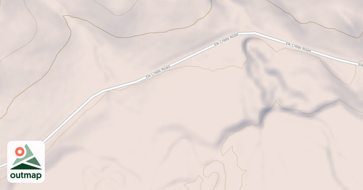 Map of ELK CR DISPERSED C