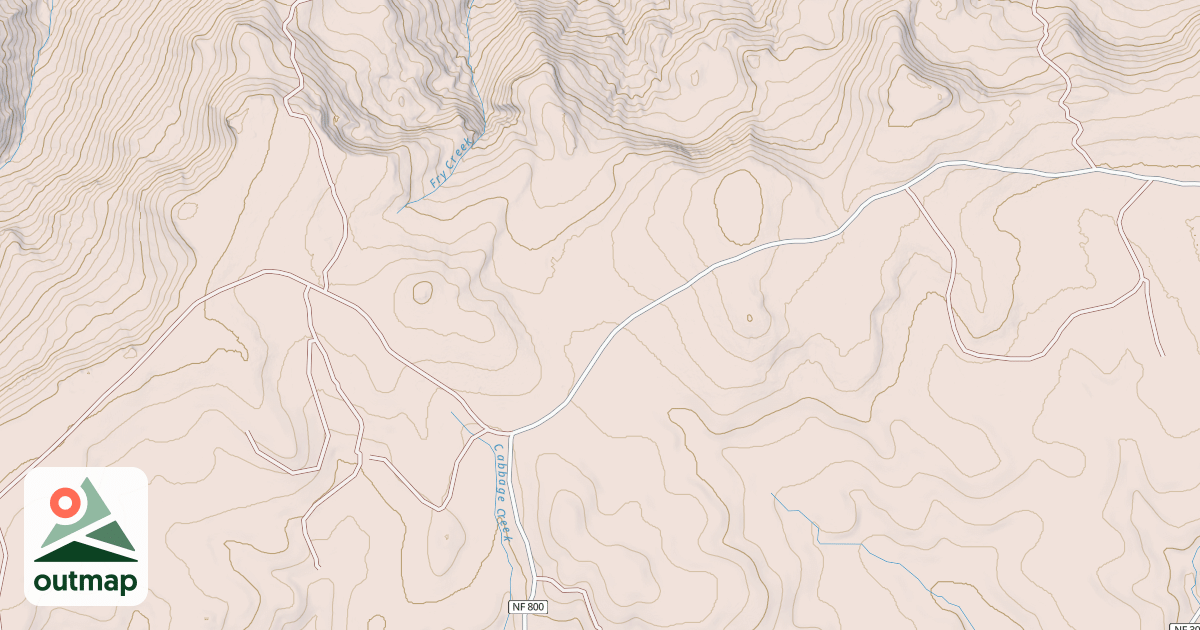 Map of USFS Motor Vehicle Use Map Roads {009C3F8A-1061-4D40-9820-40547C78DC3F}