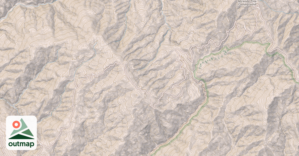 Map of MIRANDA PINE OHV
