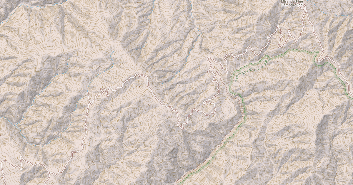 Map preview of MIRANDA PINE OHV