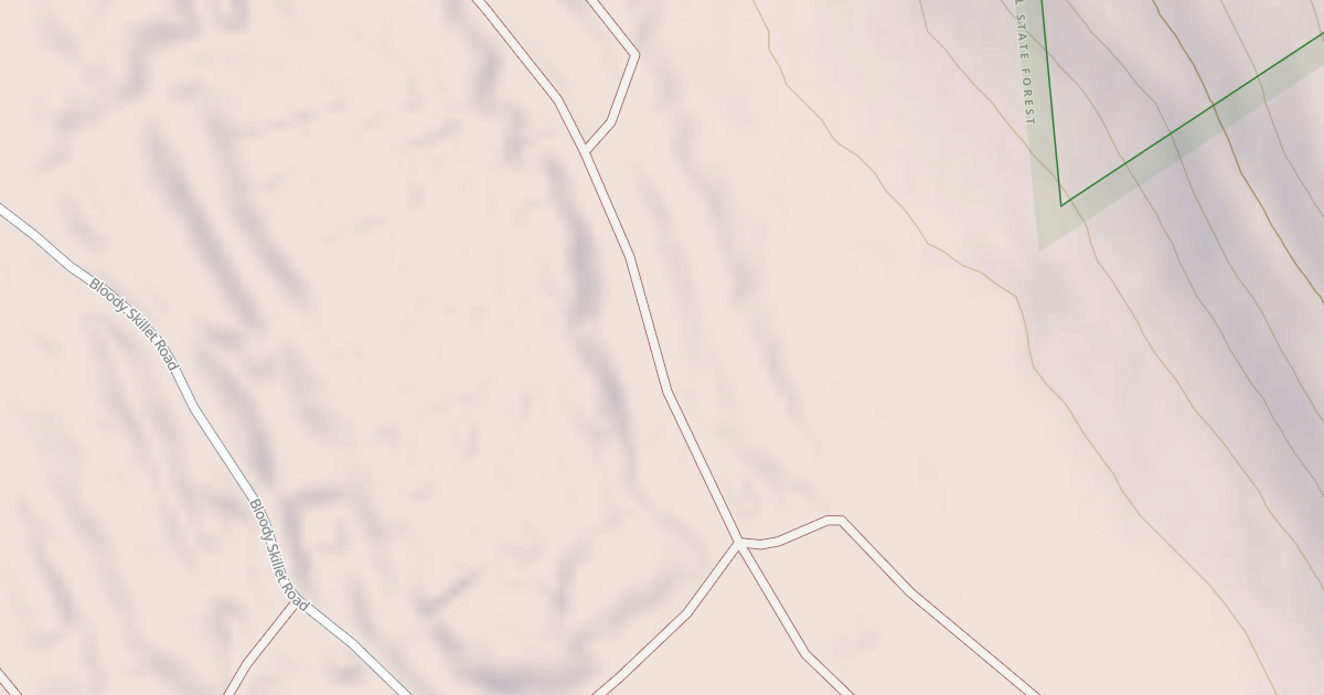 Map preview of Bloody Skillet ATV Trail