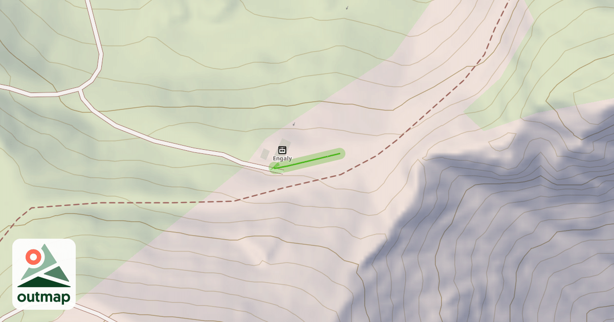 Map of Combe Engaly