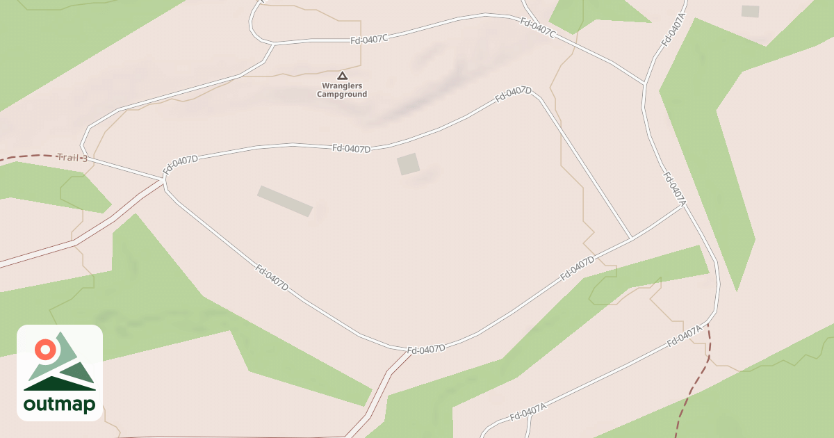 Map of THE PINES