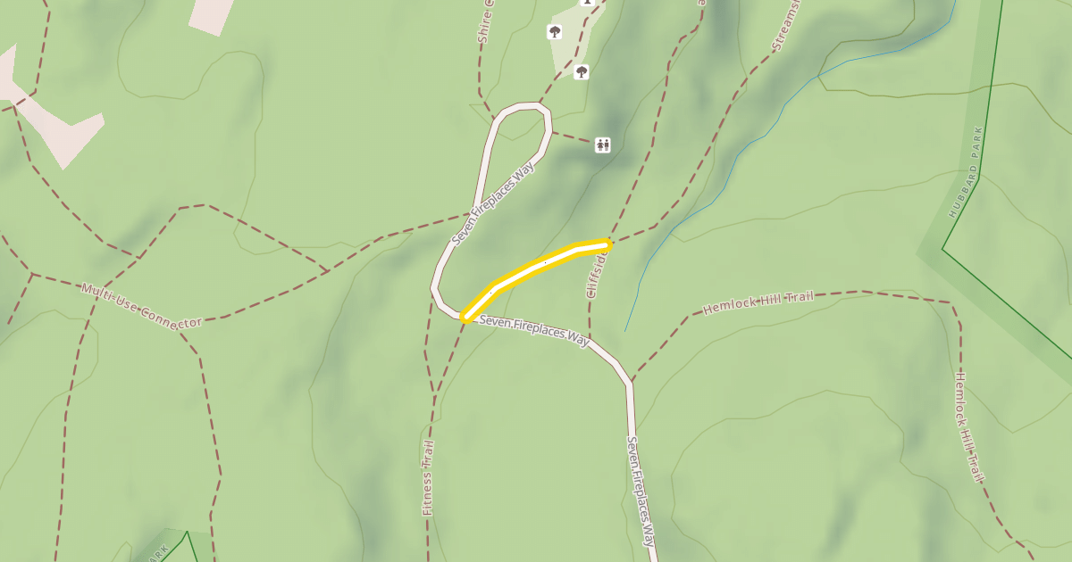 Map preview of Streamside