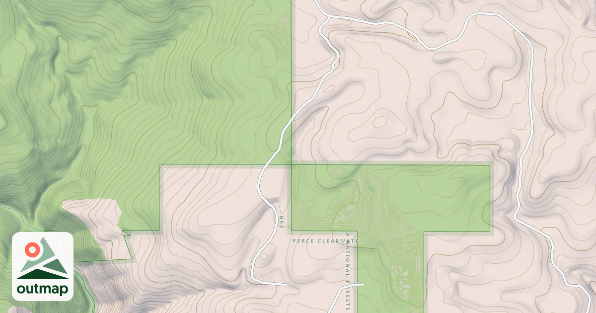 Map of MEADOW CREEK BREAKS