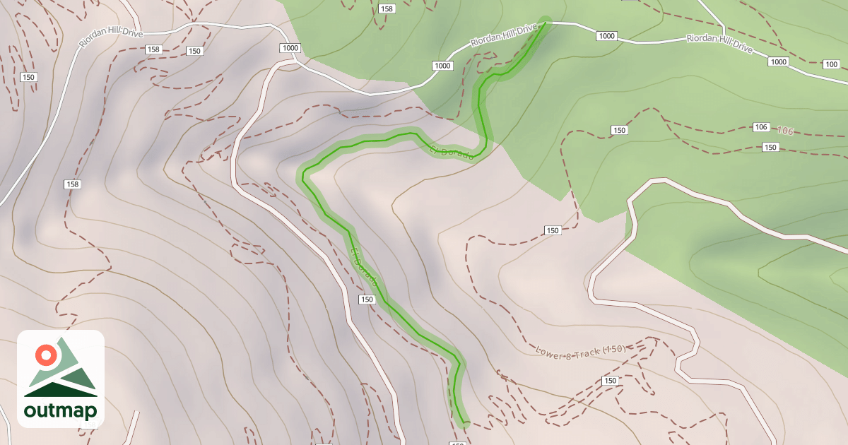 Map of El Dorado