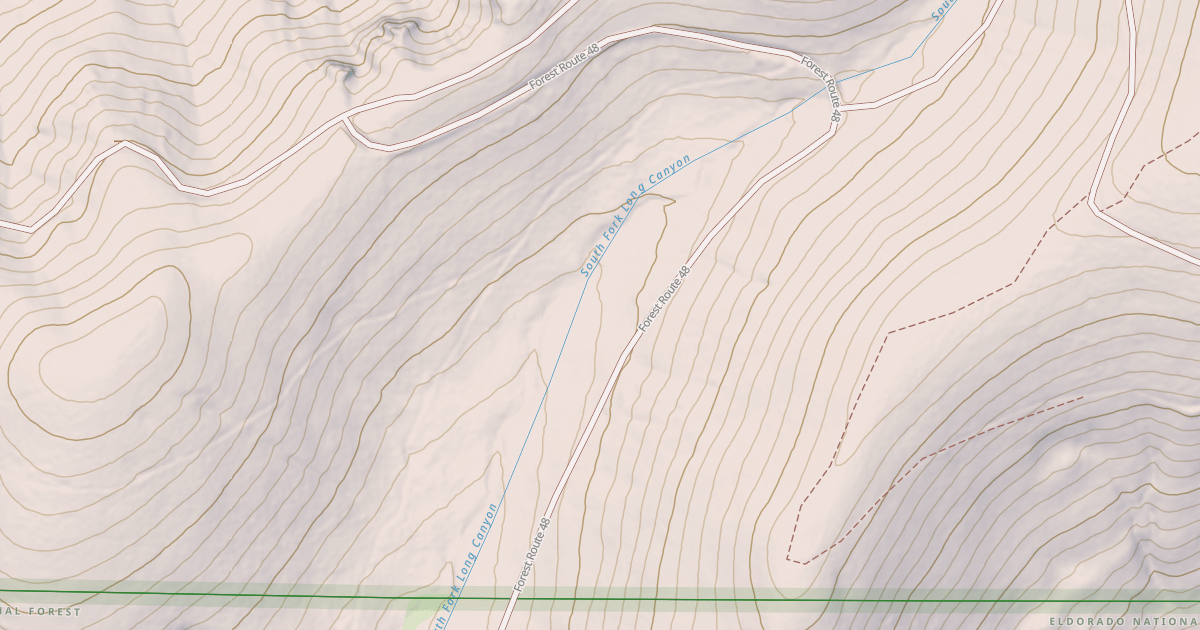 Map preview of CHIPMUNK RIDGE