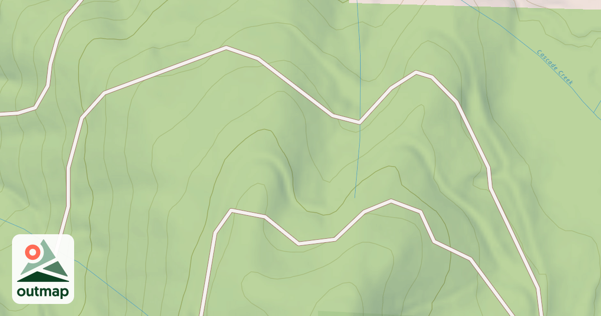 Map of FALL RIVER SPUR E